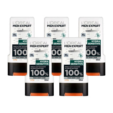 Hydra Sensitive Shower 300Ml 5 Pack Bundle
